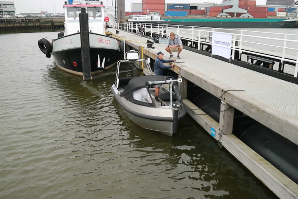 @north festival: 5Groningen tests autonomous vessel in the port of Delfzijl
