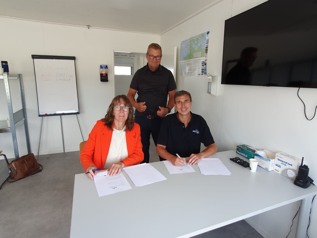 Noorderpoort tekent contract met EMS voor gebruik DronePort Eemshaven als trainingscenter DRONExpert.