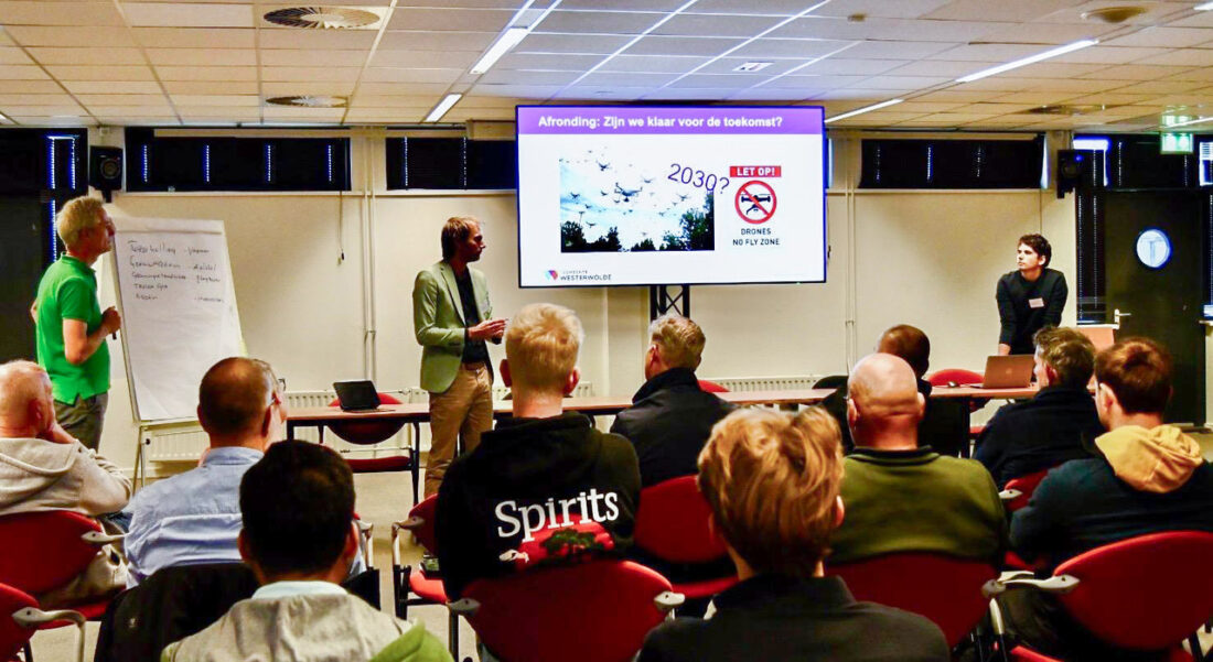 Ruben Harte (gem. Westerwolde), Joost Vreken (min. IenW) en Frans Hamstra (@north) gaan in op de case Bourtange